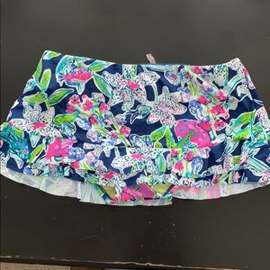 Lilly Pulitzer swim skirt